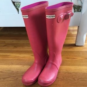 Hunter rain boots